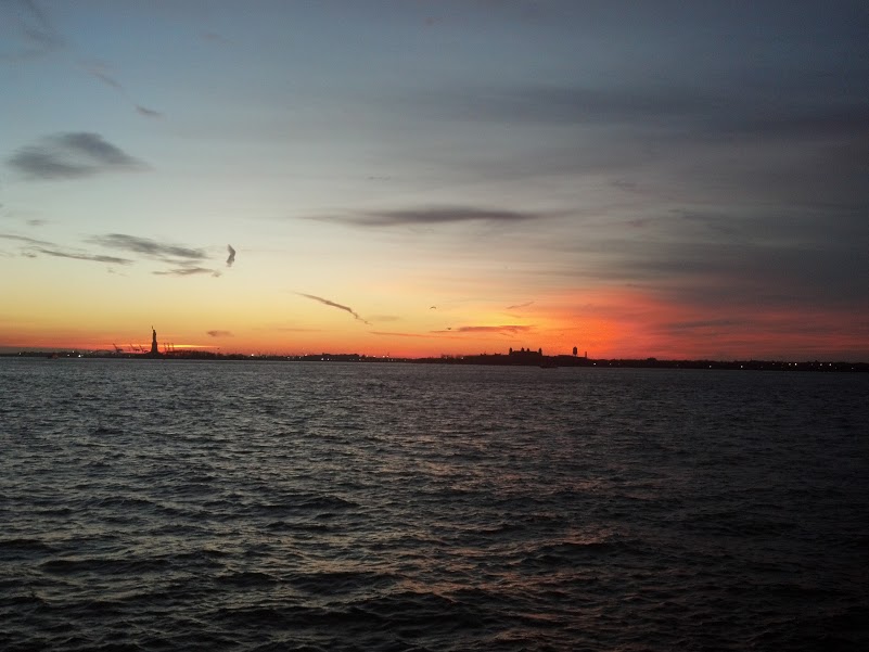 Statue of Liberty Sunset