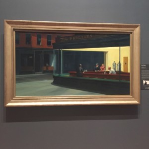 Nighthawks Painting