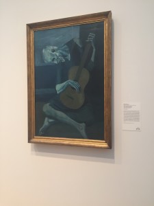 Pablo Picasso Blue Guitar